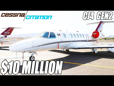 Inside The $10 Million Cessna Citation CJ4 Gen2
