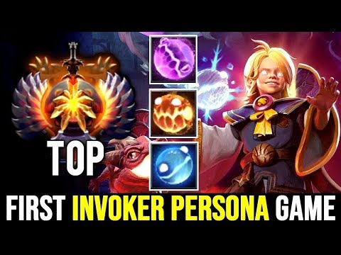 MIRACLE New KID INVOKER PERSONA First Game - M-GOD Signature Hero Dota 2 Highlights