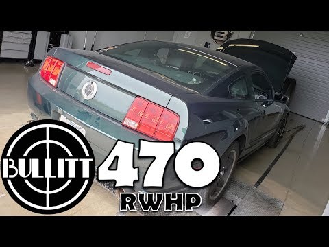 2008 Bullitt Mustang Supercharger Edelbrock Brenspeed (STAGE 1 DYNO) 2005 - 2010