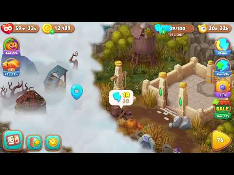 Gardenscapes - Level 75 @Games4Fun✅