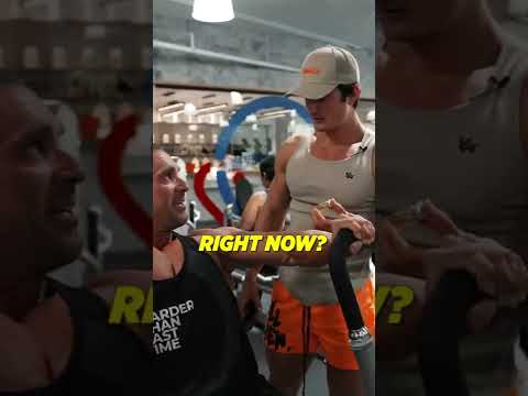 Jesse James West pranked Coach Greg with fake steroids #shorts #fitness #jessejameswest