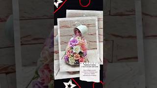 Парящая чашка из мыльных цветов