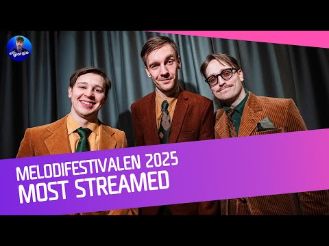🇸🇪 Melodifestivalen 2025: Top 30 Most Streamed [on Spotify]
