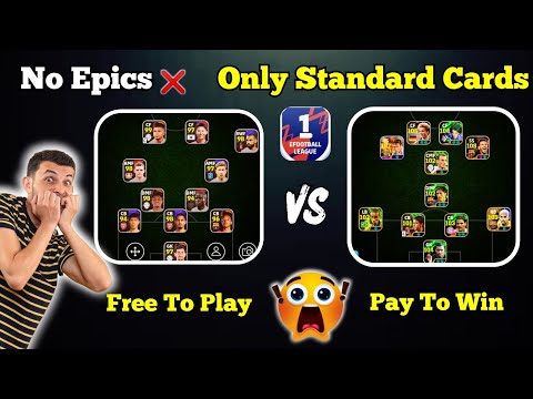 I Took Standard Cards to Division 1 in eFootball 2025… You Won’t Believe What Happened 😱