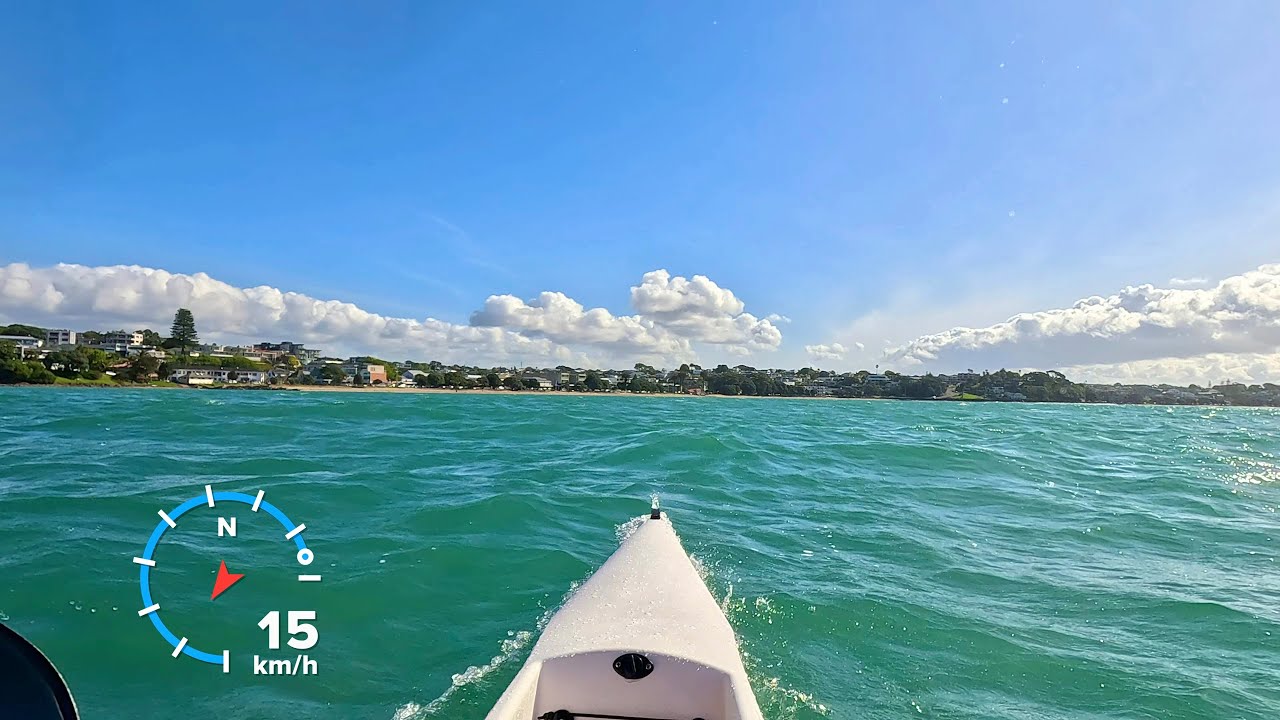 Beautiful glide! NK Breeze surfski