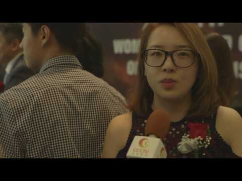 2017 Table Tennis Women's World Cup Signing Ceremony