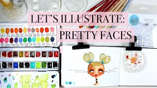 Pretty Face Illustration 15 DEC23