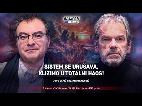 AKTUELNO: Bakić i Mihailović – Sistem se ruši pred našim očima, klizimo u totalni haos! (20.1.2026)