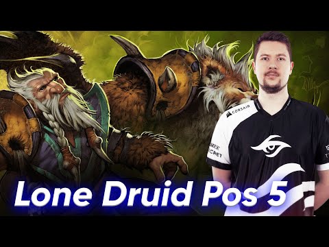 LONE DRUID Hard SUPPORT by PUPPEY