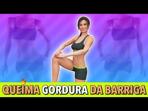 EXERCÍCIOS SEM IMPACTO PARA QUEIMAR GORDURA DA BARRIGA - TREINO EM PÉ