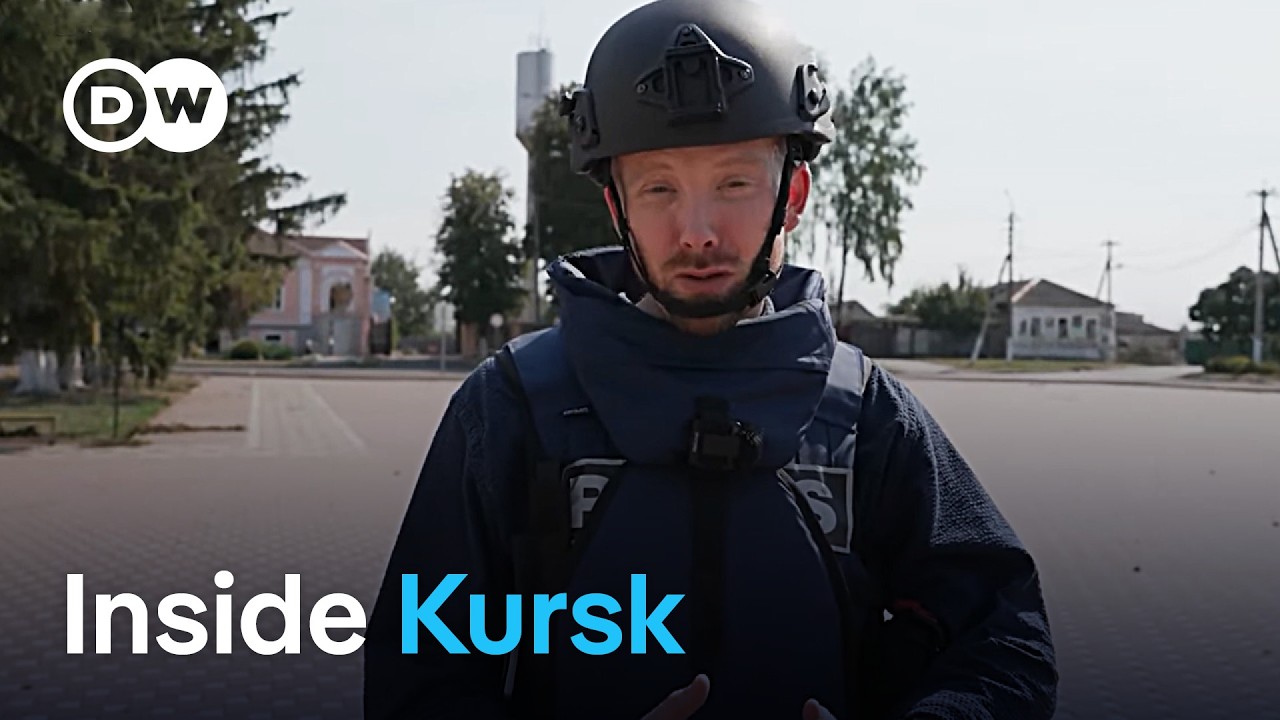 Inside the Ukraine-controlled Kursk region in Russia | DW News