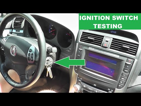 Acura TL Ignition Switch Test | No Start - Stalling - Key Stuck Help