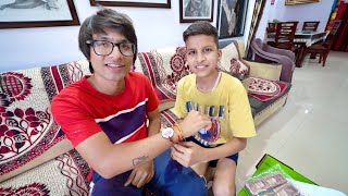 Piyush Ne Bandhi Rakhi 😃 Raksha Bandhan Vlog