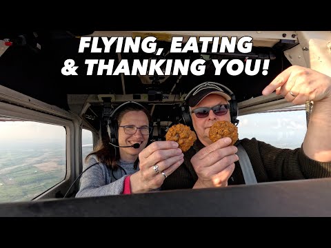 Flying, Eating Cookies & Thanking You!!!