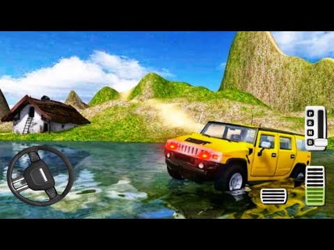 Hummer 4X4 SUV | Offroad Jeep Drive | Extreme SUV Driving Simulator #2 | Android Gameplay