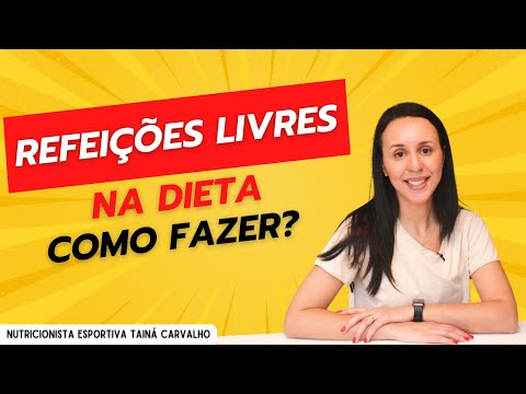 Refeição livre na dieta: Como fazer? 🍕🍔🍟🍨