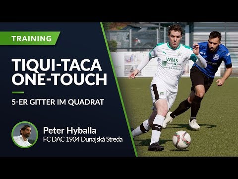 Tiqui-Taca One-Touch Football with Peter Hyballa | 5-a-side grid in a square