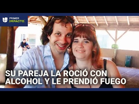 Madre hispana es asesinada frente a sus hijos: su pareja la roció con alcohol y le prendió fuego