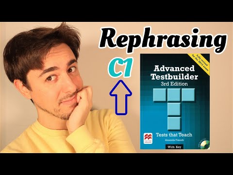 Advanced testbuilder CAE C1 | KEY WORD TRANSFORMATION | PART I