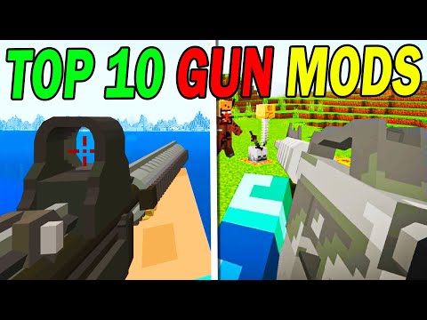 thebluecrusader - Top 10 Minecraft Gun Mods (Bedrock Edition)