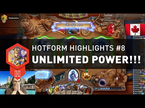 [Hearthstone] Hotform Highlights #8 – UNLIMITED POWER!!!