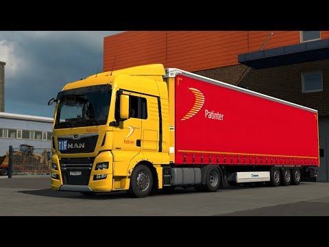 ETS 2 1.35 - ProMods 2.41 - MAN TGX 18.480 by MADster  - Trip: Bydgoszcz - Augustów