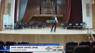 Javier JANEIRO SANCHEZ plays Tre Pezzi by G. Scelsi #adolphesax