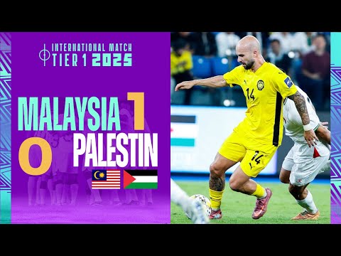 Sorotan: Malaysia 1-0 Palestin | Perlawanan Antarabangsa Tier 1