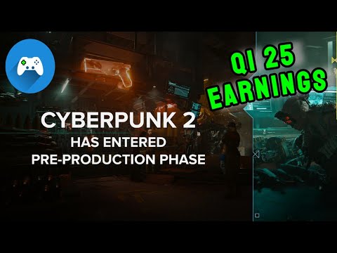 Cyberpunk 2 Pre-Production! CD PROJEKT RED Stock Earnings 2025