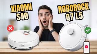 XIAOMI S40 ou ROBOROCK Q7 L5? Qual Melhor Robô Aspirador Desta Categoria?