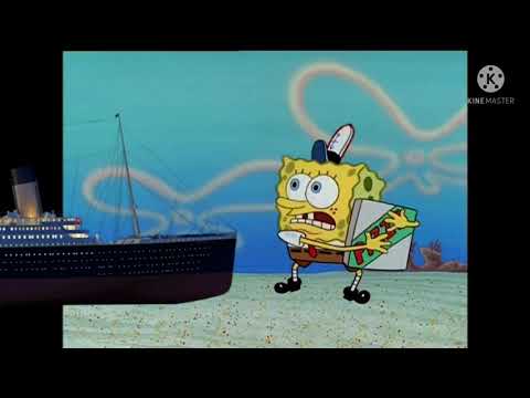 , title : 'titanic trying get a pizza from SpongeBob'