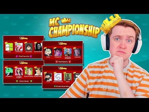 How I Make The Teams For MC Championship!