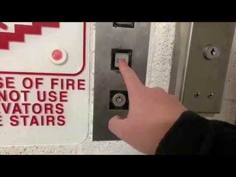 Epic Motor! 1981 Montgomery Hydraulic Freight Elevator At Stratford Square Mall In Bloomingdale, IL