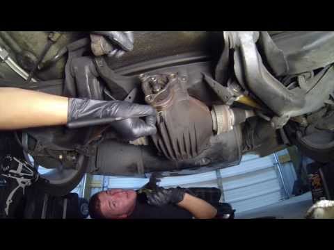 ChixGTO: 2004 GTO Pinion Seal and 1 Piece Aluminum Driveshaft Install - Chix Garage
