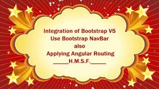 Integration of Bootstrap v5 Using Nav-Bar Applying Routing (P-3)