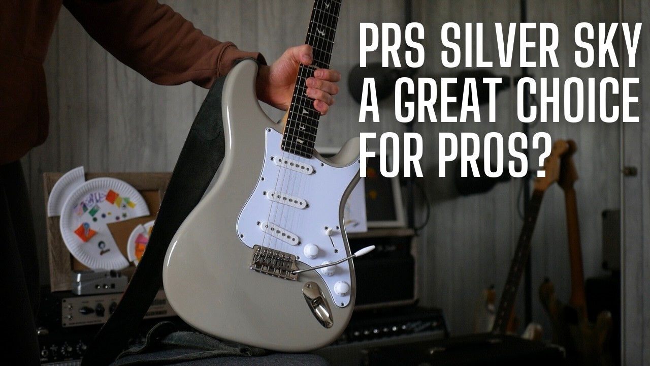 The PRS Silver Sky -  a great choice for PRO Guitarists