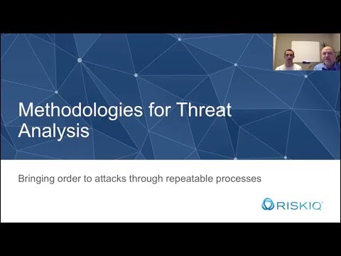 RiskIQ Threat Hunting Workshops - Methodologies for Threat Analysis