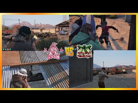 Besties Pull Up On Hydra Bank Truck At Thomson Scrapyard (Multi POVs) | NoPixel 4.0 GTA RP