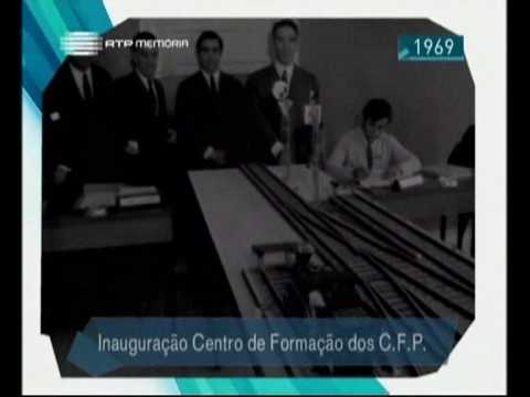 Inauguração das "novas" Oficinas e Centro de Formação da CP em 1969 - Entroncamento