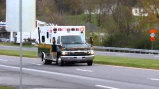preview picture of video 'BRVRS Ambulance 152 Responding 11/1/14'
