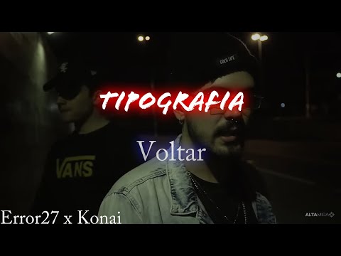 Tipografia - Error27 x Konai - Voltar
