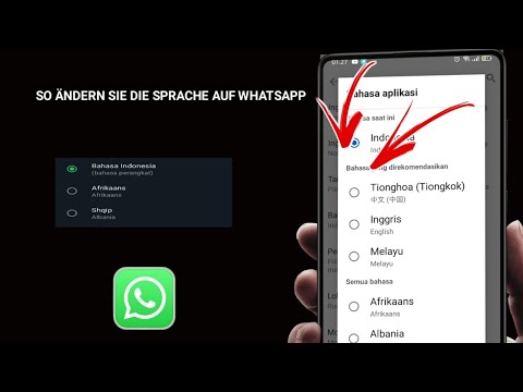 SO ÄNDERN SIE DIE SPRACHE IN DER NEUESTEN WHATSAPP