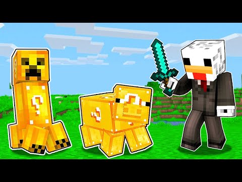 MINECRAFT MA I MOSTRI SONO LUCKY BLOCK