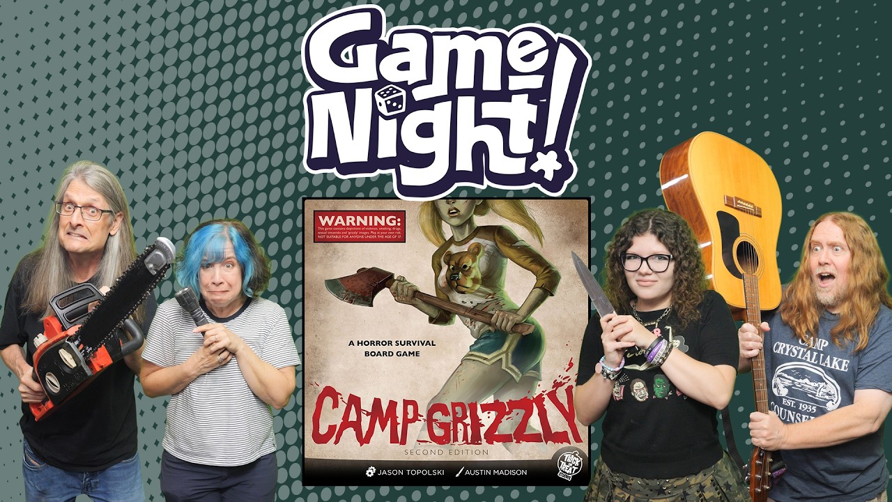Camp Grizzly: Second Edition - GameNight! Se14 Ep23 - How to Play & Playthrough