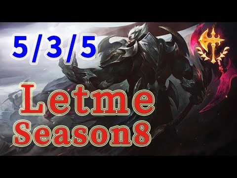 RNG Letme Darius TOP vs Ireria Patch 8.20