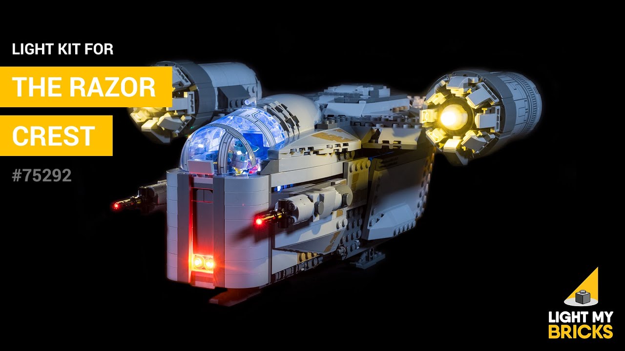 Light My Bricks Lumières-LED pour LEGO® Mandalorian Transporter 75292