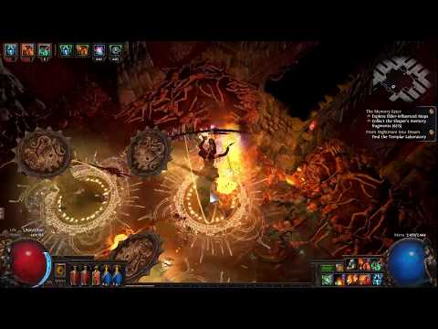 Path of Exile 3.1 ELE Cremation vs Apex of Sacrifice SSF Abyss HC