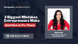 3 Biggest Mistakes Entrepreneurs Make (And How to Fix Them) thumbnail