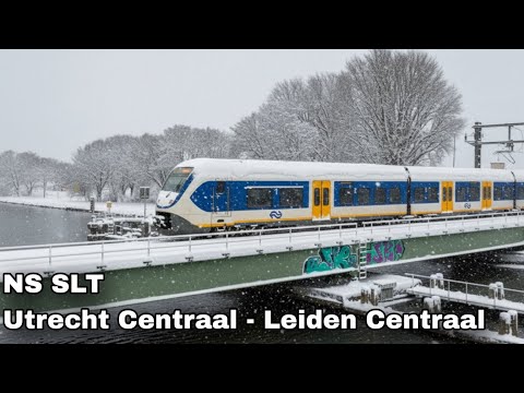 Cabinerit Utrecht - Leiden binnendoor bij sneeuw