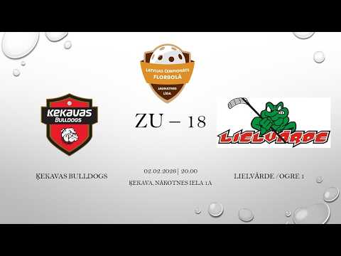 ZU18 Ķekavas Bulldogs & Lielvārde/Ogre 1 02.02.2026 PLAYOFF 1/2 fināla 2. spēle